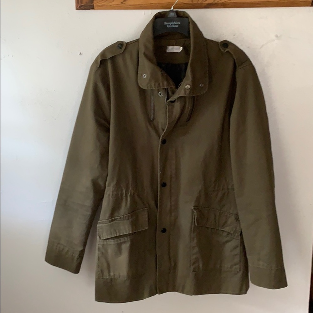 Military styled fashion coat (see desc. For size)